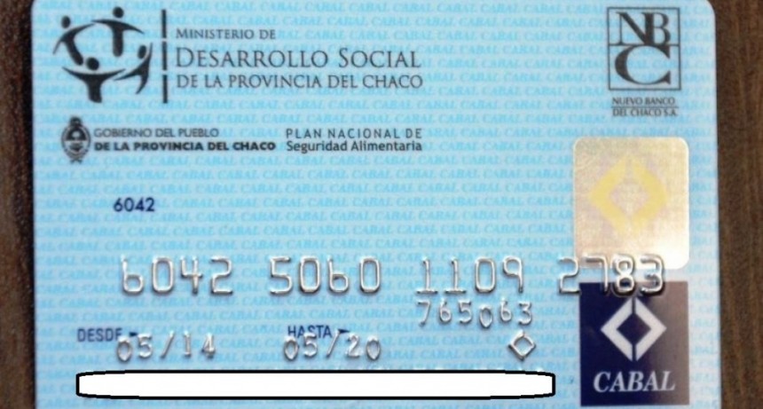 Habilitaron las tarjetas alimentarias con doble carga