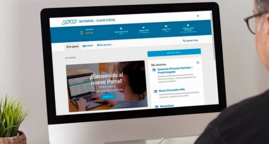 AFIP: se podr&aacute;n hacer m&aacute;s tr&aacute;mites 100% online