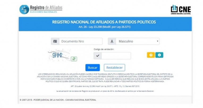 &iquest;C&oacute;mo saber si est&aacute;s afiliado a un partido pol&iacute;tico sin tu consentimiento?
