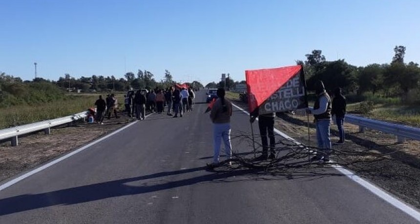 Movimientos sociales de Castelli salieron a la ruta para pedir justicia por la muerte de Jos&eacute; Lagos