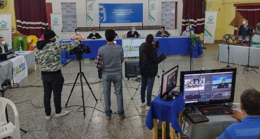 Para mayor transparencia el sorteo de las 40 viviendas se transmiti&oacute; en vivo