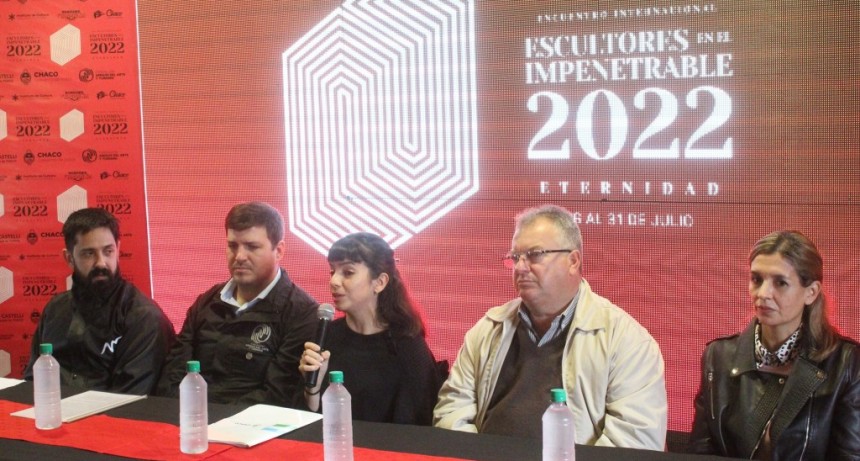 Se present&oacute; el 8&ordm; Encuentro de Escultores de El Impenetrable bajo el lema "Eternidad"