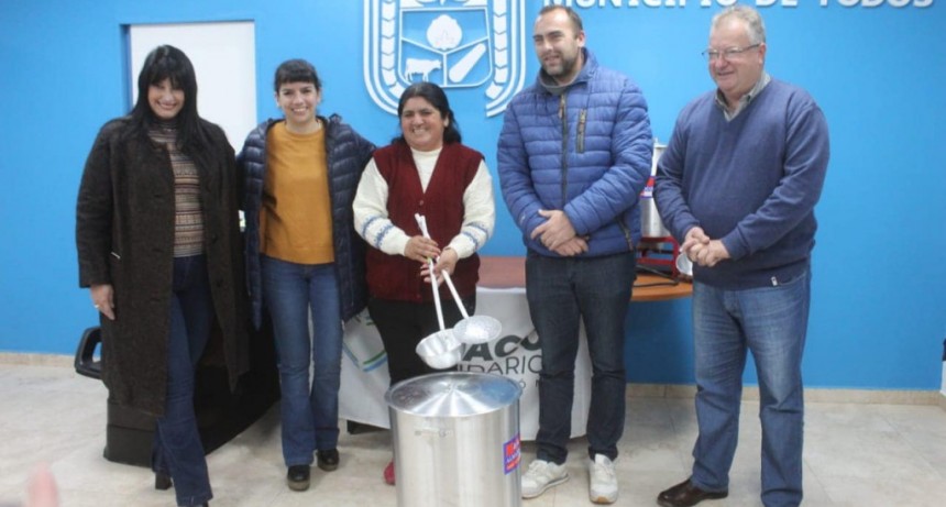 Entregaron elementos que van a potenciar proyectos productivos