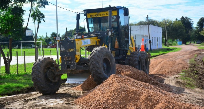 Zaparinqui cuenta con m&aacute;s calles enripiadas