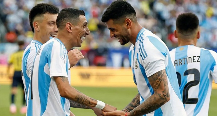 Una alegria: La Selecci&oacute;n Argentina le gan&oacute; 1-0 a Ecuador en el amistoso previo a la Copa Am&eacute;rica