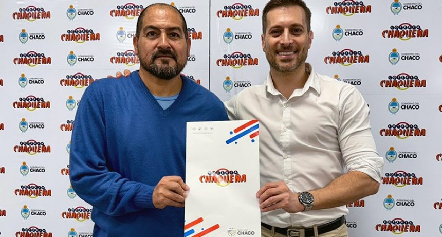 Loter&iacute;a Chaque&ntilde;a conveni&oacute; nuevas obras en el Juventud Atletic Club de El Sauzalito