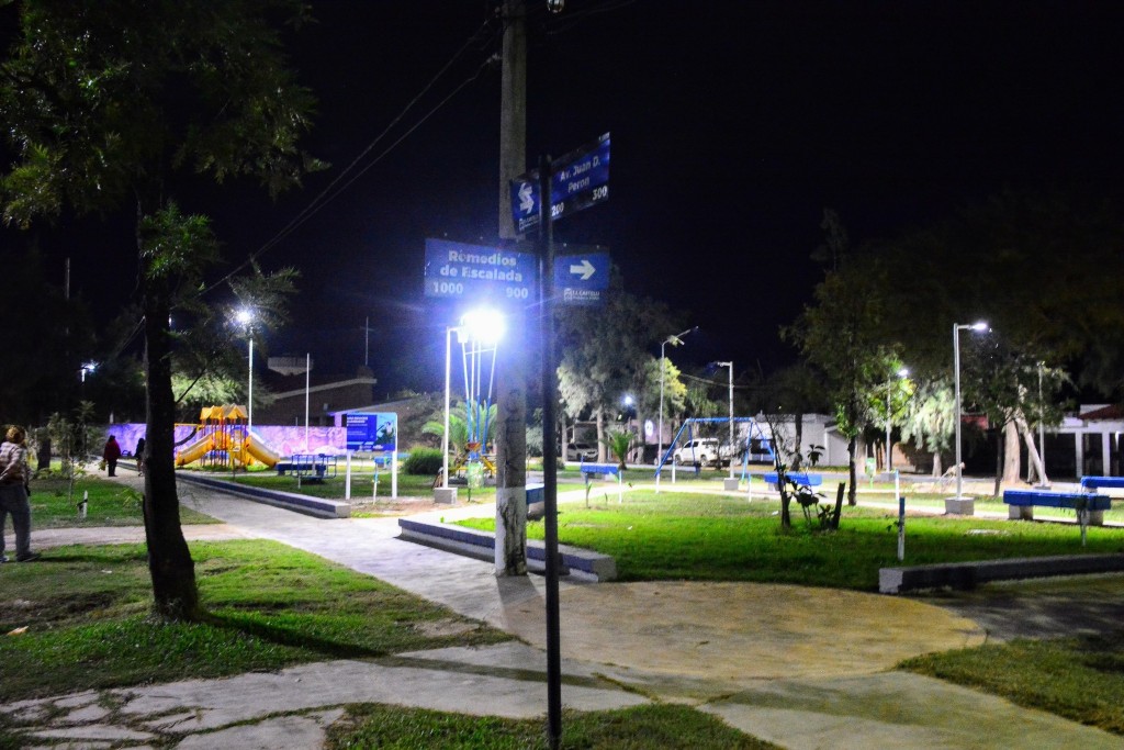 Desde el Municipio avanzan con el plan estratégico de iluminación para Castelli