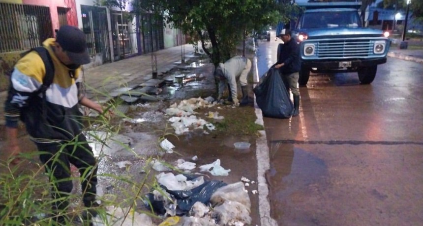 Desde la municipalidad avanzan en la limpieza y el orden en la ciudad