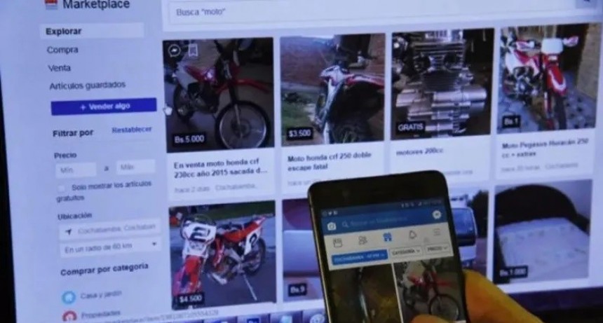 La Polic&iacute;a del Chaco alert&oacute;: "El 80 % de los perfiles en Marketplace son falsos"