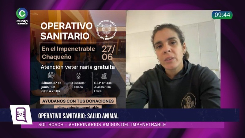Veterinarios Amigos del Impenetrable realizar&aacute;n un operativo sanitario en El Espinillo