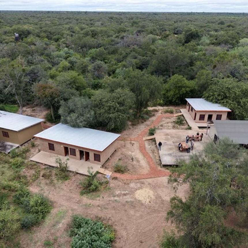 Qued&oacute; inaugurado el Refugio de Monte en el paraje La Armon&iacute;a en El Impenetrable
