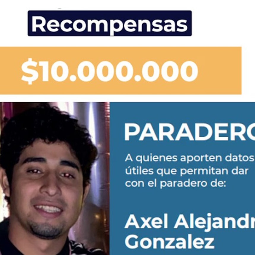 Ofrecen recompensa nacional sobre el paradero del joven Axel Gonz&aacute;lez