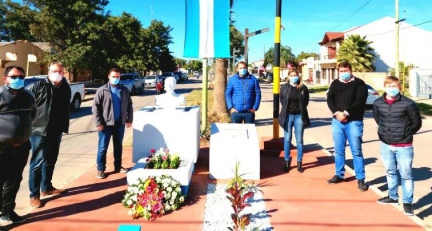 Homenaje al General Per&oacute;n en Castelli, a 47 a&ntilde;os de su muerte