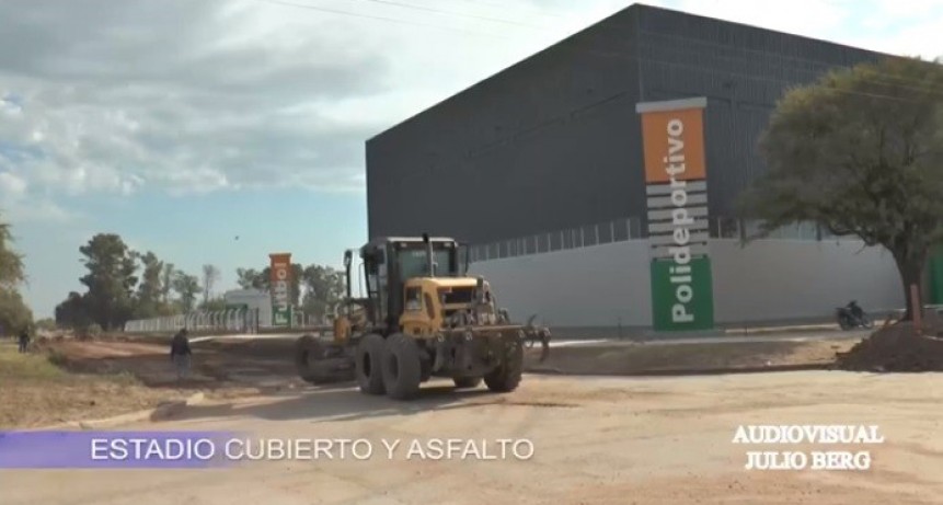 Im&aacute;genes de lo que se hace: Estadio cubierto de Castelli