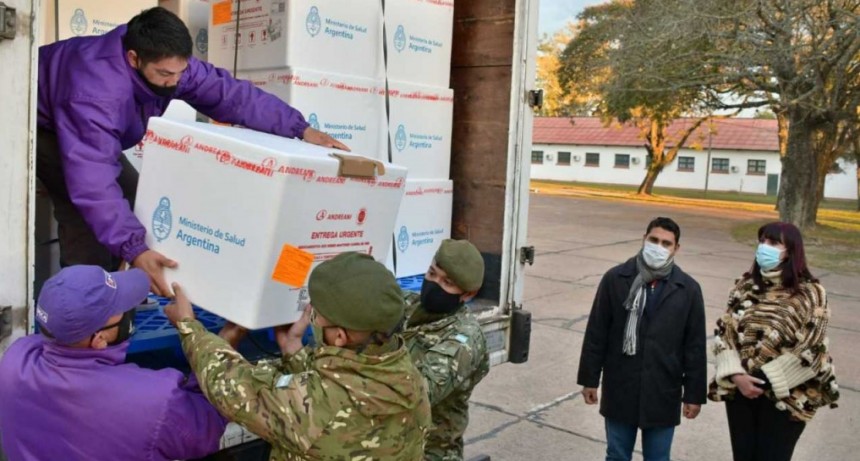 Llegaron otras 41.600 dosis de vacunas Sinopharm para completar esquemas de vacunaci&oacute;n