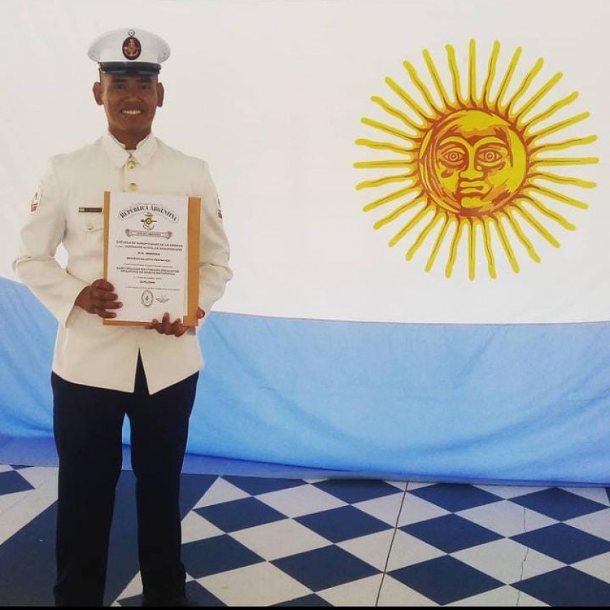 Un joven qom del Chaco, entre los Cascos Azules condecorados por la ONU por su labor en Chipre