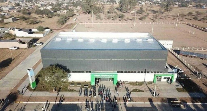 Sager en la inauguraci&oacute;n del complejo polideportivo en Castelli: &ldquo;Es una inversi&oacute;n social positiva&rdquo;