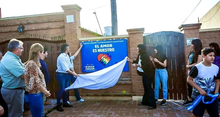 Habilitaron la Casa de Atenci&oacute;n y Acompa&ntilde;amiento Comunitario