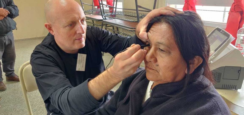 Unas 1.600 personas recibieron atención oftalmológica gratuita en Fuerte Esperanza