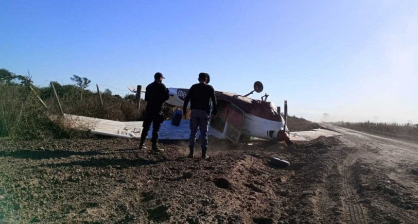 La Polic&iacute;a del Chaco investiga la ca&iacute;da de una avioneta en la zona de Av&iacute;a Terai
