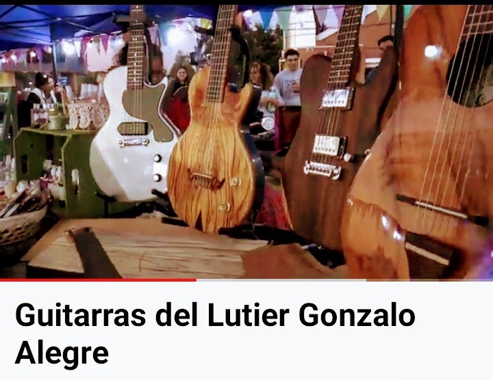 Te presentamos las guitarras hechas en Castelli