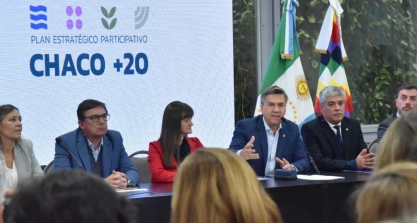 El gobernador Leandro Zdero, present&oacute; el &ldquo;Plan Estrat&eacute;gico Participativo Chaco +20&rdquo;