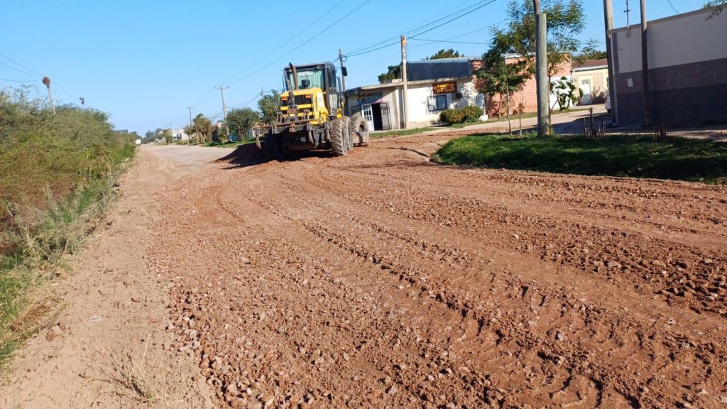 El municipio avanza con el mejoramiento y acondicionamiento de calles