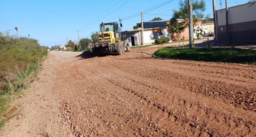 El municipio avanza con el mejoramiento y acondicionamiento de calles