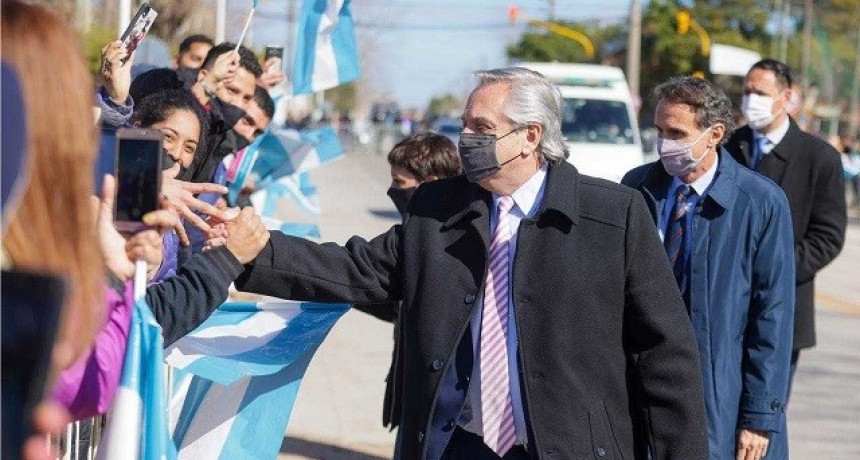 El Presidente inaugur&oacute; en simult&aacute;neo 100 obras en todo el pa&iacute;s: en el Chaco, lo hizo en Margarita Bel&eacute;n
