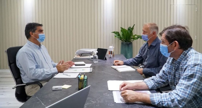 Obras y ampliaci&oacute;n del ejido de Miraflores: los temas de la reuni&oacute;n entre Capitanich y Frank