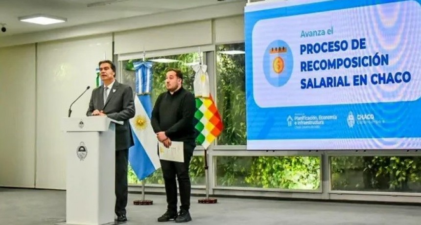 Capitanich anunci&oacute; aumento de haberes para estatales