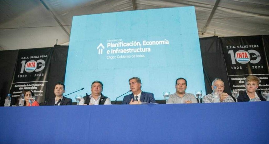 Acto por los 100 a&ntilde;os del INTA S&aacute;enz Pe&ntilde;a en Chaco