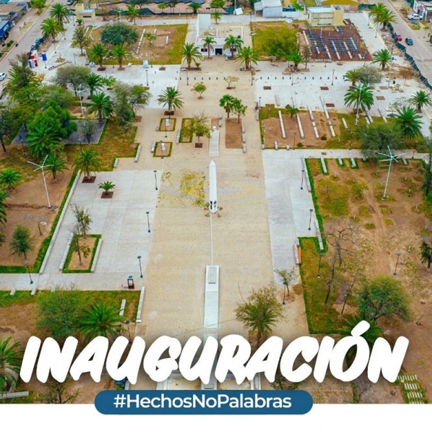 Este lunes 14, ser&aacute; la inauguraci&oacute;n de la nueva plaza San Mart&iacute;n de Castelli