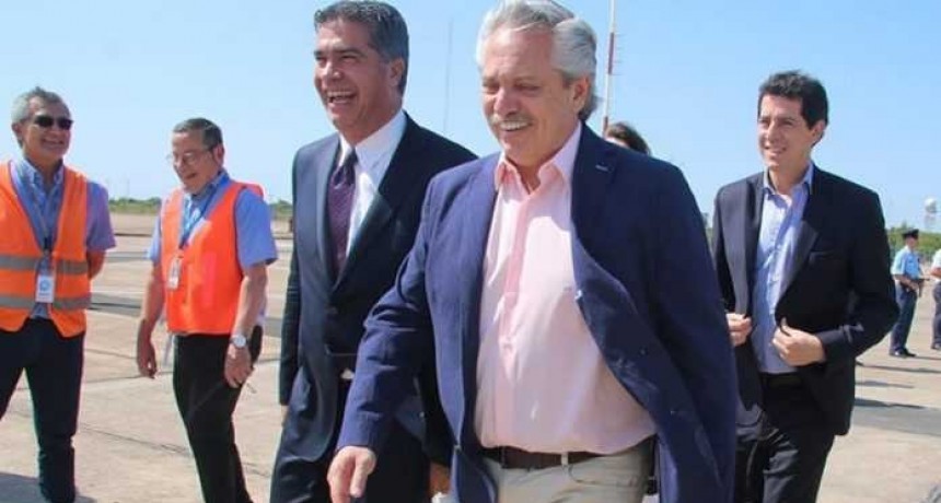 Alberto Fern&aacute;ndez llega a Chaco con una cargada agenda de recorridas