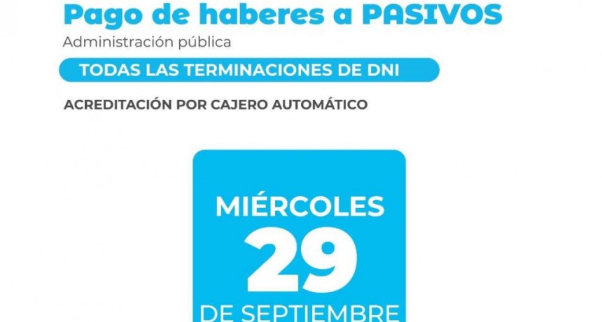 Salarios de septiembre en la administraci&oacute;n p&uacute;blica provincial: el cronograma con aumentos