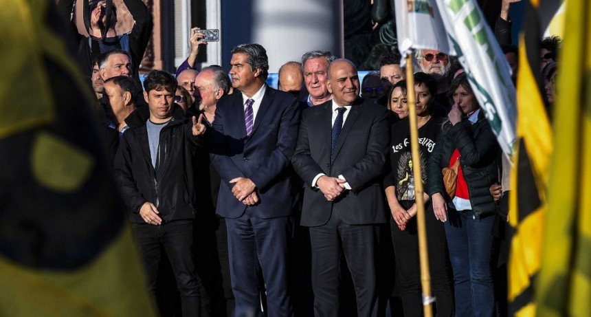 Capitanich en Buenos Aires: &ldquo;Este hecho marc&oacute; un punto de inflexi&oacute;n, un nunca m&aacute;s&rdquo;