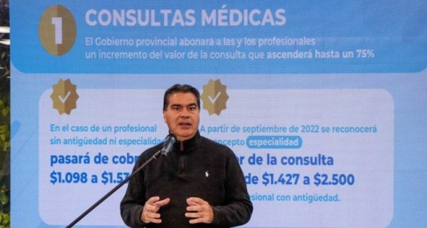 Capitanich anunci&oacute; actualizaci&oacute;n de valores en pagos a prestadores del InSSSeP