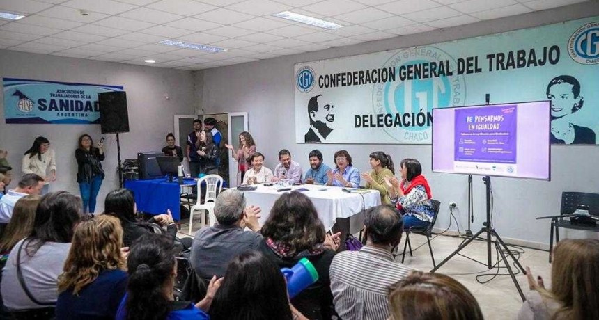 Chaco puso en marcha las capacitaciones "Ley Micaela Sindical"
