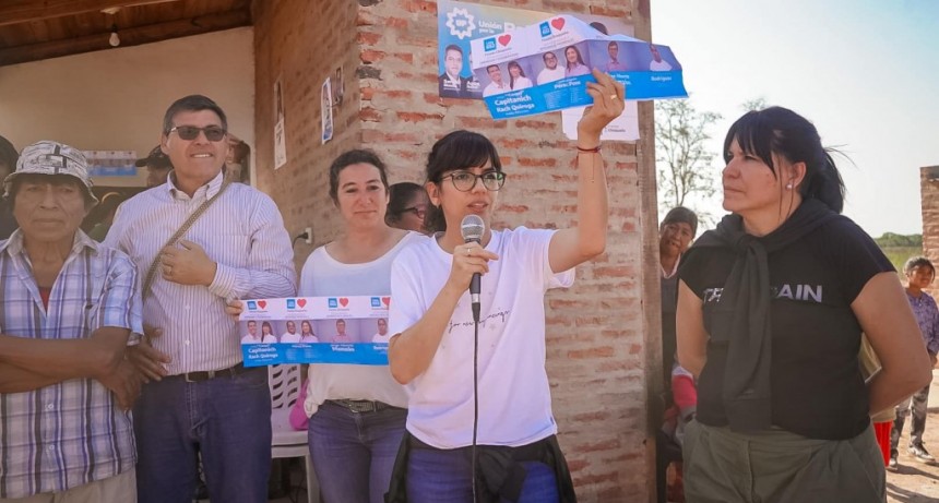 Rach Quiroga: "Somos testigos de la transformaci&oacute;n que Coqui Capitanich impuls&oacute; en El Impenetrable"