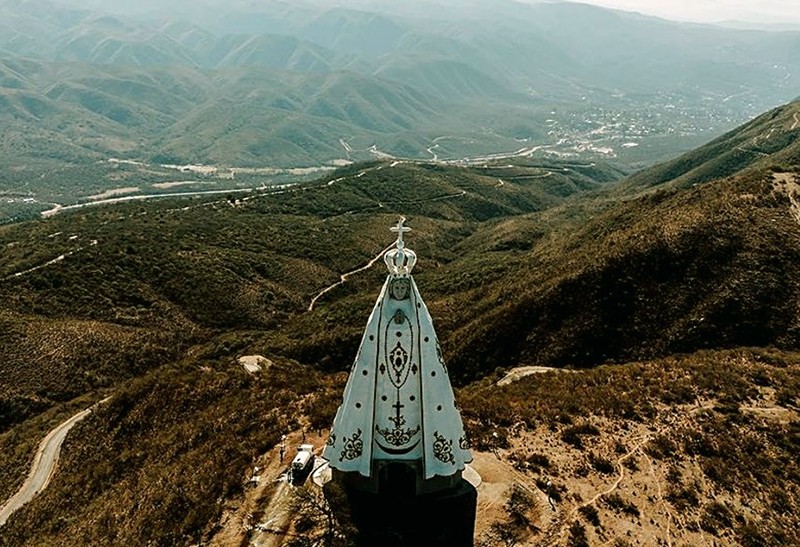 Catamarca: inauguraron imagen de la Virgen que es más grande que el Cristo Redentor y la Estatua de la Libertad