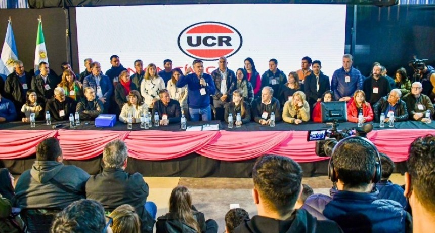 Zdero encabezó la Convención Provincial  de la UCR