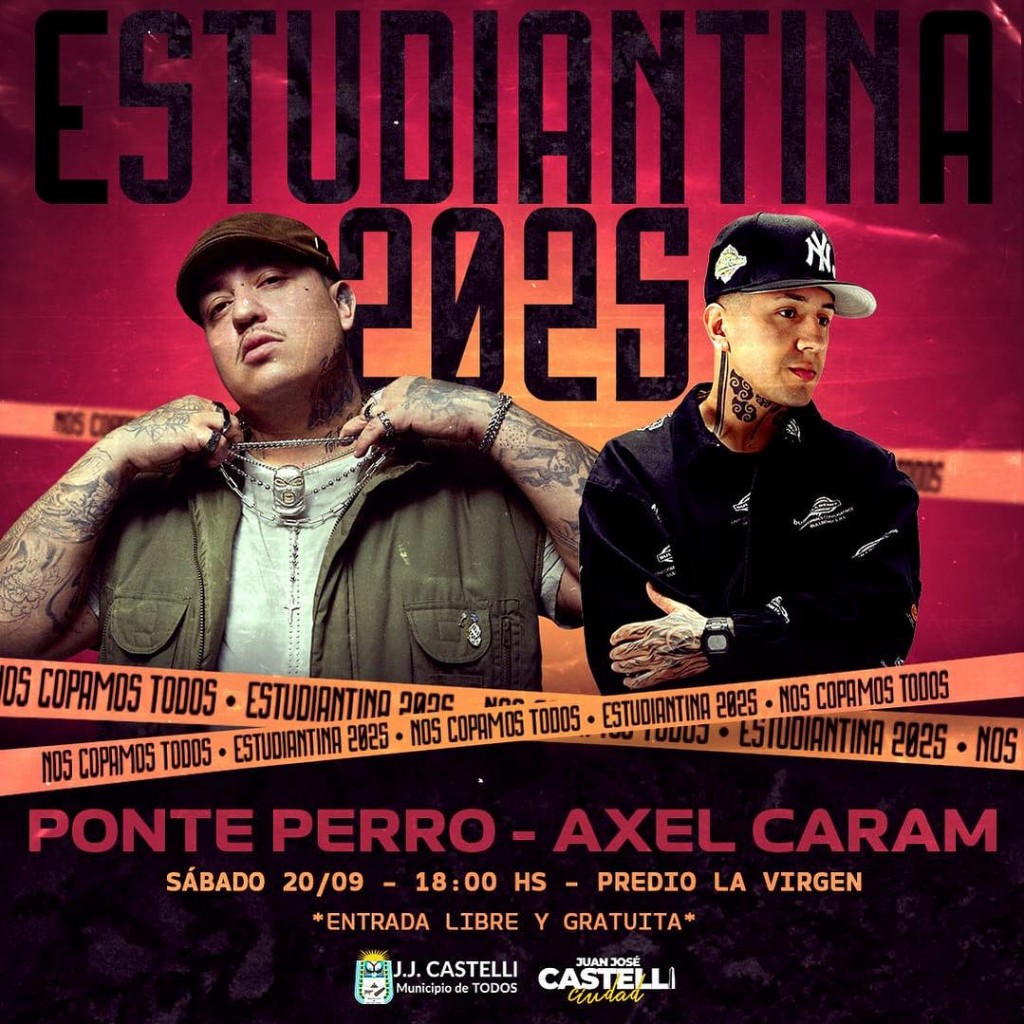 Se viene la tradicional estudiantina en el acceso a Castelli
