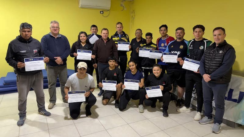 Finalizaron los cursos de arbitraje en la Escuela Municipal de &Aacute;rbitros de Juan Jos&eacute; Castelli