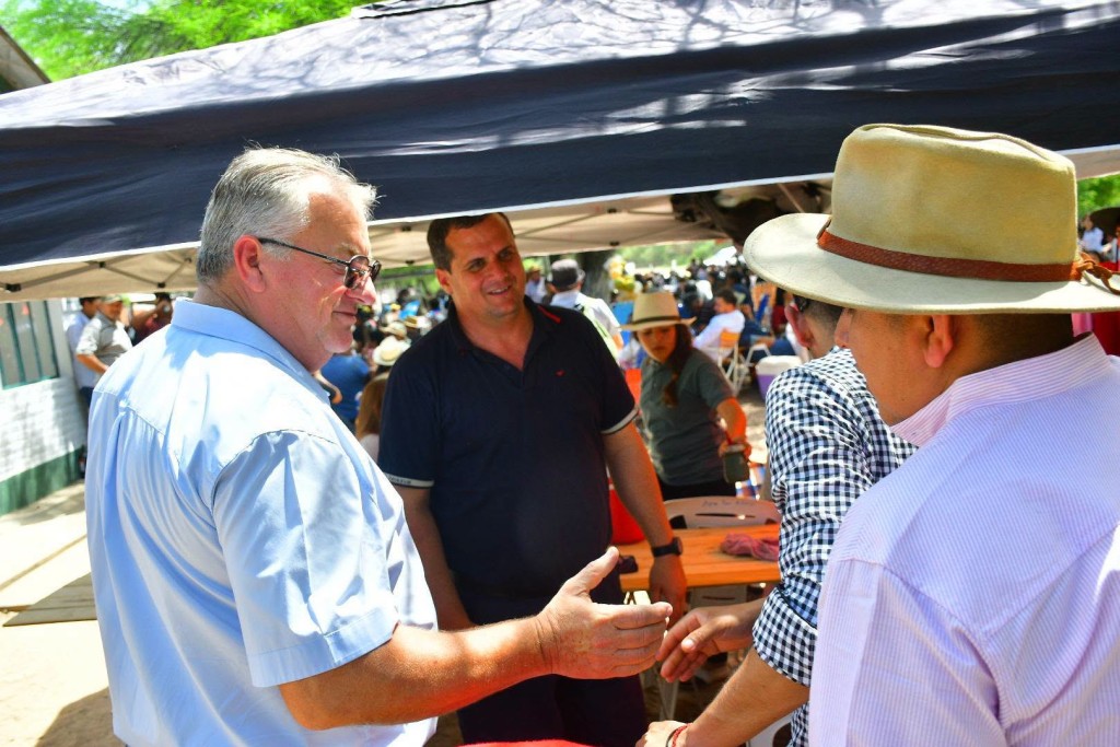 El intendente P&iacute;o Sander acompa&ntilde;&oacute; la celebraci&oacute;n Patronal en Paraje El Escondido