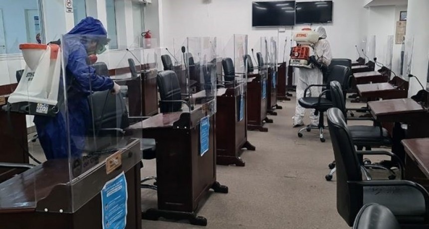 Legislatura; por caso positivo de COVID-19 se suspende preventivamente la sesi&oacute;n