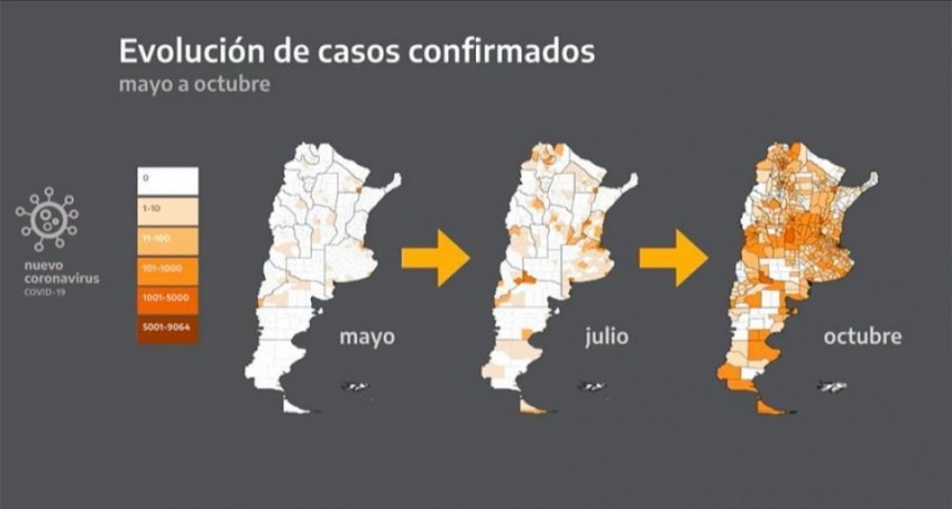 El Gobierno nacional anunci&oacute; restricciones a la circulaci&oacute;n en departamentos de 18 provincias