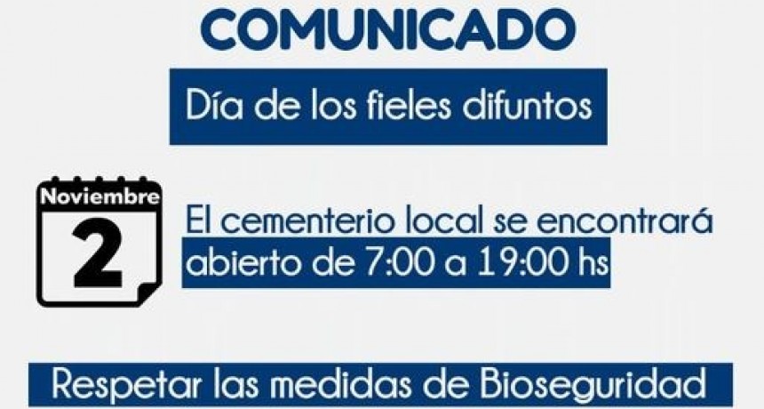 El cementerio de Castelli permanecer&aacute; abierto