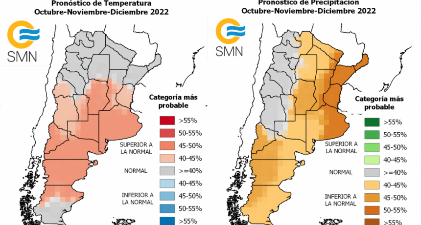 Chaco, entre las provincias con lluvias inferiores a las normales para el &uacute;ltimo trimestre del a&ntilde;o