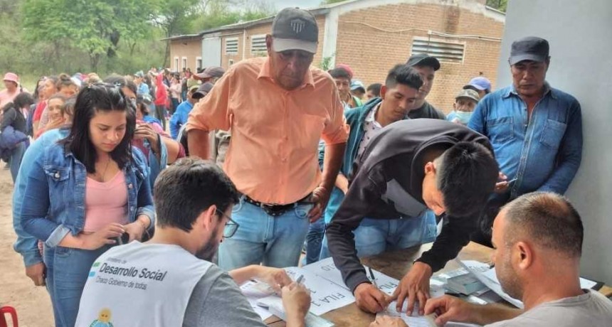 Operativo 117 en El Interfluvio chaque&ntilde;o: el Gobierno otorga contenci&oacute;n alimentaria a 4.566 familias