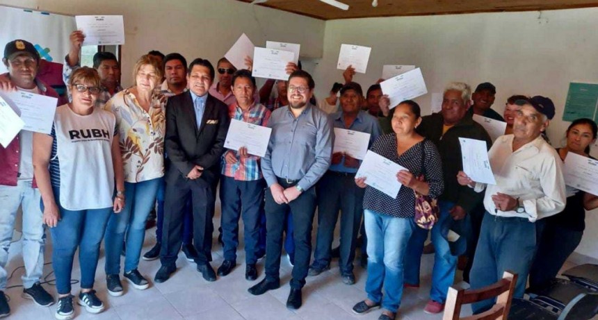 Acceso a la tierra: Se entregaron 200 certificados de H&aacute;bitat en El Espinillo